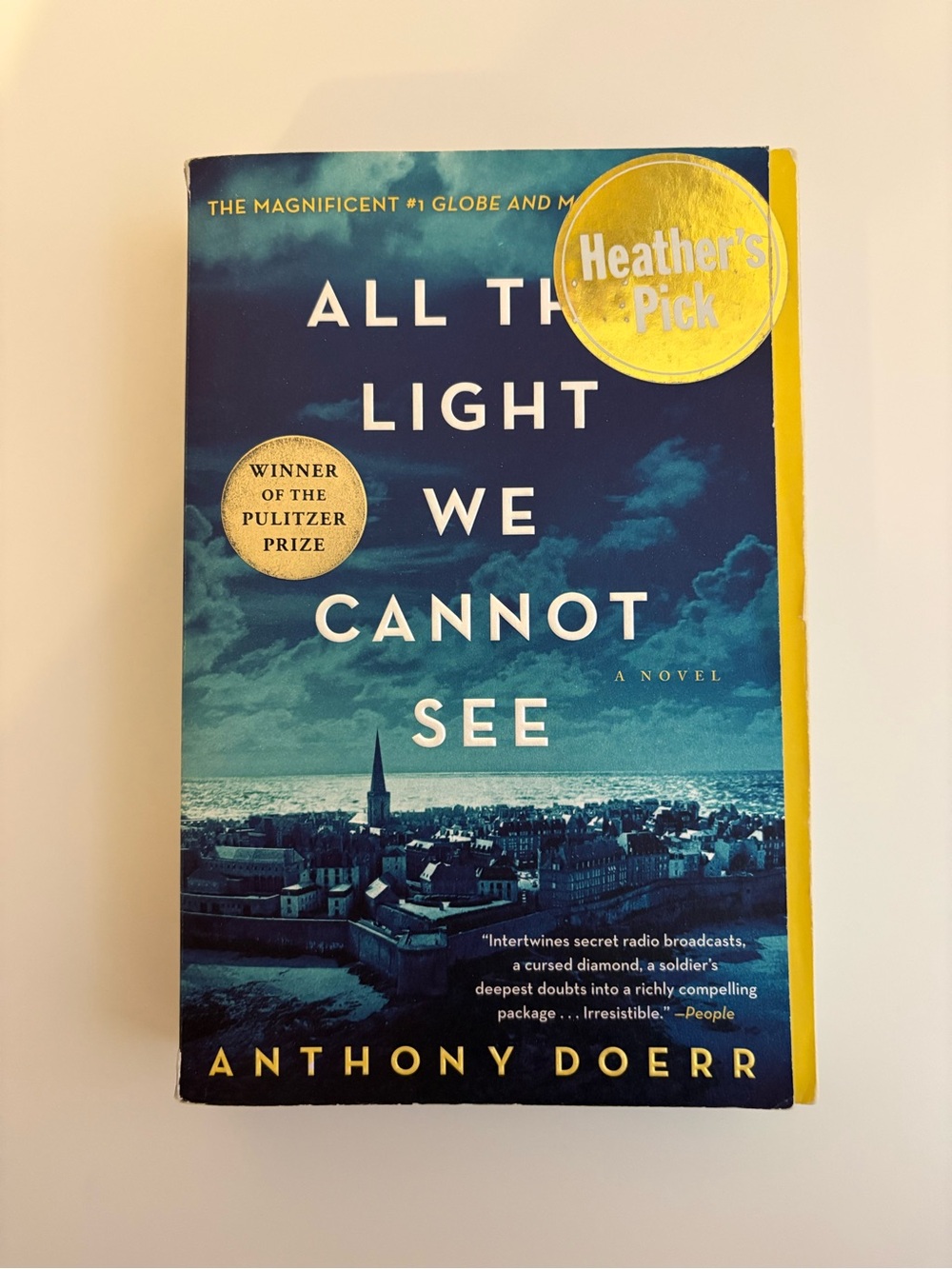 Pulitzer Prize Winner All the Light We Cannot See by Anthony Doerr